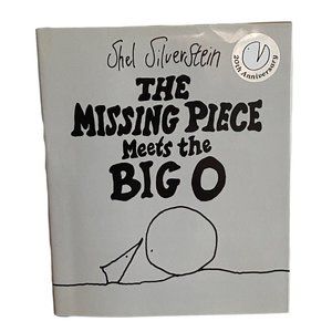 The Missing Piece Meets the Big O Shel Silverstein 20th Ann Hardcover Book Nice